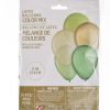 15Ct, 11In, Natural 5-Color Mix Latex Balloons – Greens, Gold & White  |  Shop by Color Shop by Color Shop by Color