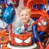 Air-Filled Sitting Spider-Man Balloon, 20In  |  Characters Characters Characters