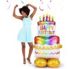 Airloonz Birthday Cake Balloon, 53In  |  Giant Giant Giant