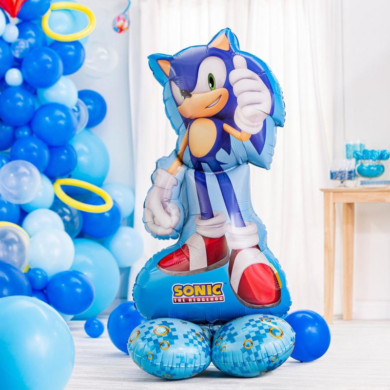 Airloonz Sonic The Hedgehog 2 Foil Balloon, 53In  |  Characters Characters Characters