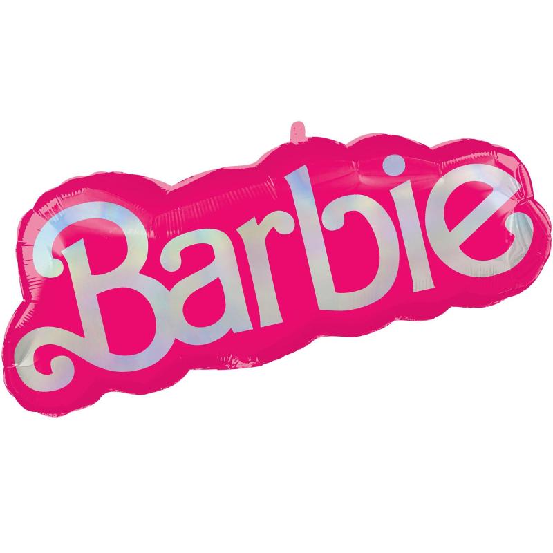 Barbie Title Foil Balloon, 36In  |  Characters Characters Characters