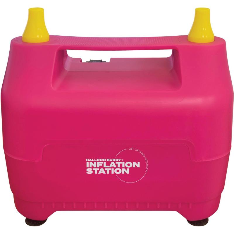 Dual Electric Balloon Pump, 7In X 8In – Balloon Buddy: Inflation Station  |  Helium Tanks & Balloon Pumps Helium Tanks & Balloon Pumps Helium Tanks & Balloon Pumps