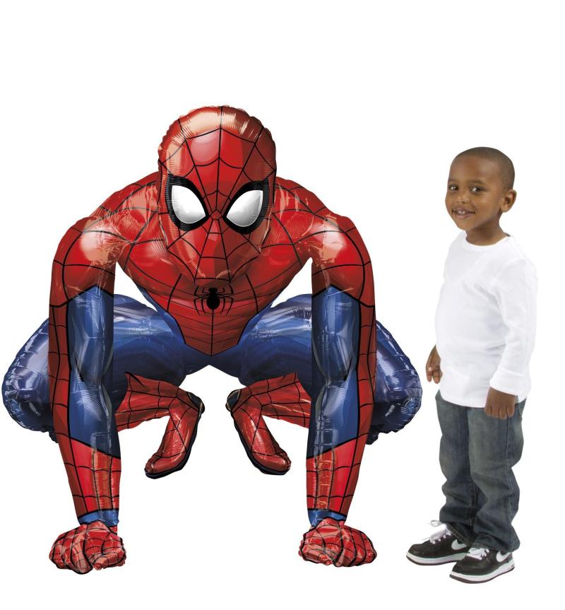 Giant Gliding Spider-Man Webbed Wonder Balloon  |  Characters Characters Characters