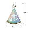 Pastel Dream Happy Birthday Party Hat-Shaped Foil Balloon, 27In X 36In  |  Giant Giant Giant