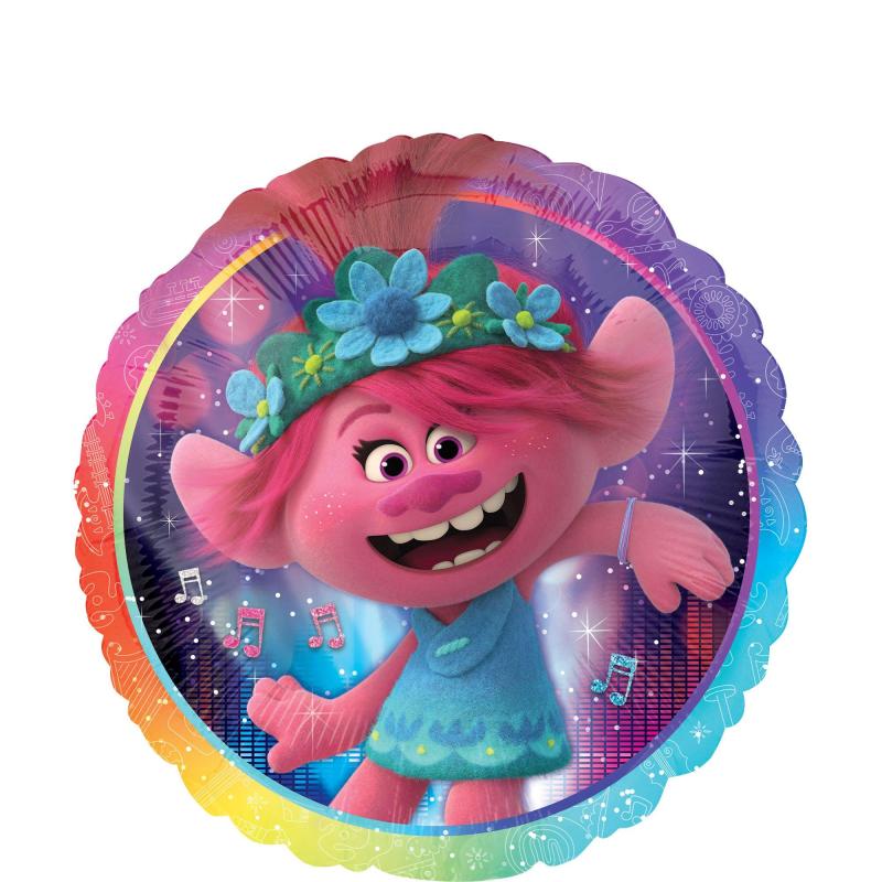 Poppy Balloon, 18In – Trolls World Tour  |  Characters Characters Characters