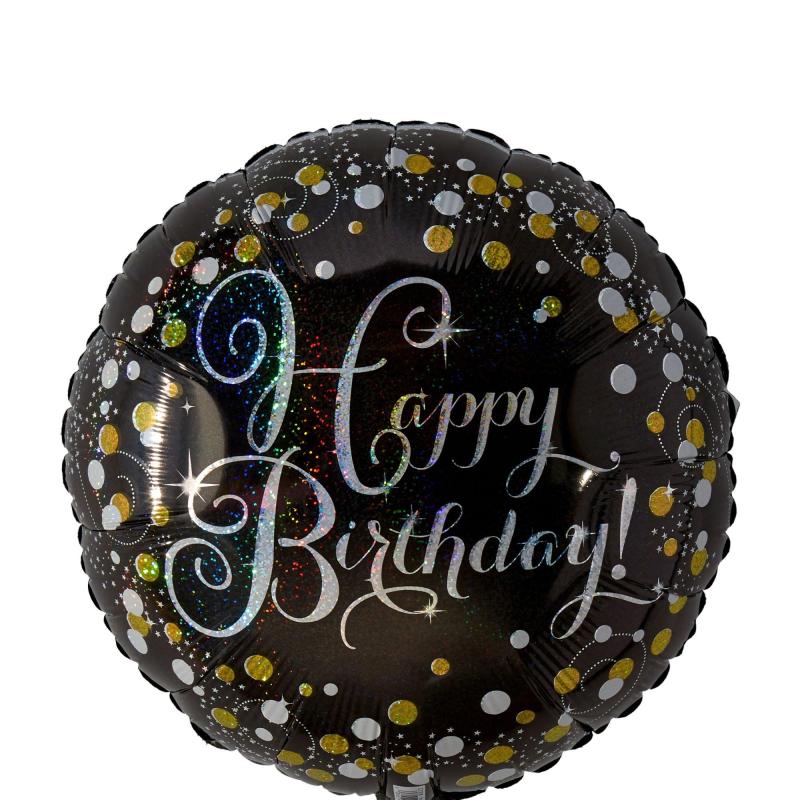 Prismatic Birthday Balloon – Sparkling Celebration  |  Shop by Type Shop by Type Shop by Type