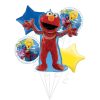 Premium Sesame Street Foil Balloon Bouquet With Balloon Weight, 13Pc  |  Balloon Bouquets Balloon Bouquets Balloon Bouquets